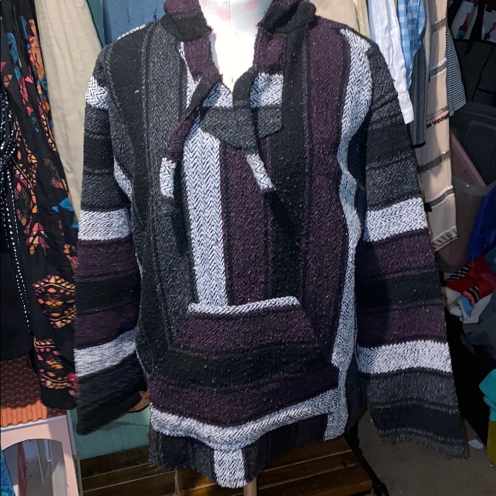 Earth Rags purple pull over size xlarge